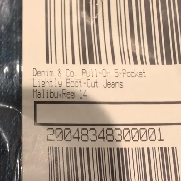 Denim & Co Pull On Jeans - Picture 3 of 5